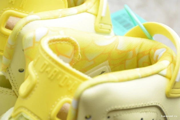 Air Jordan 6 Yellow Floral 543390-800 (GS) Dynamic Retro 1001